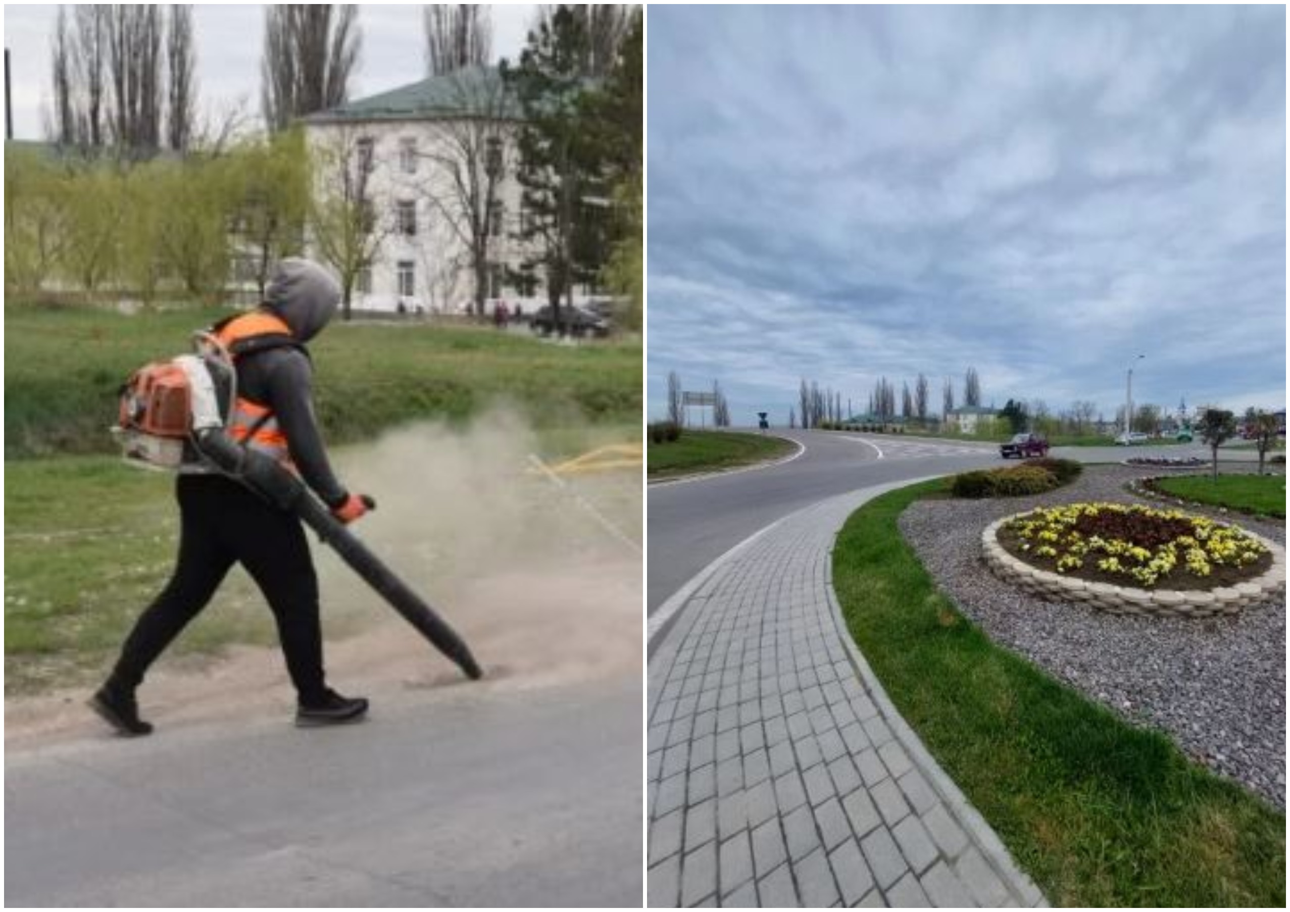 (ФОТО) Весна в Оргееве: в городе вымыли улицы и посадили 5000 цветов