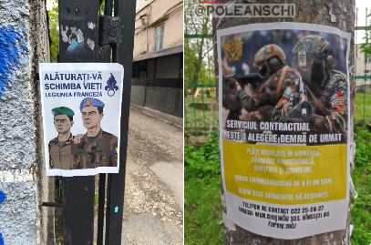 В Кишиневе расклеили листовки о приеме во французский легион. Что говорят власти?