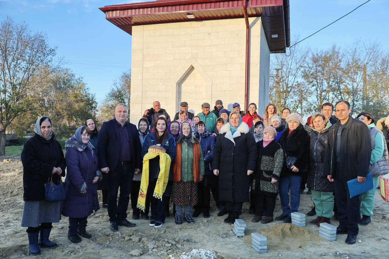 В Казаклии совместными усилиями региональных и местных властей построили бювет